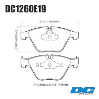 DC1260 Brake Pad Set