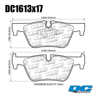 DC1613 Brake Pads Set